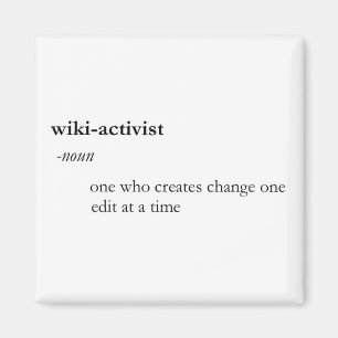 Íman ímã do Wiki-activista
