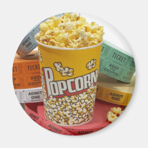 Íman Ímã dos bilhetes da pipoca & do filme