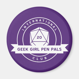 Íman Ímã dos correspondentes da menina do geek