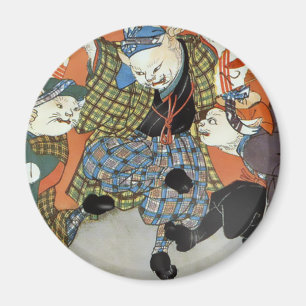 Íman Ímã dos gatos da dança