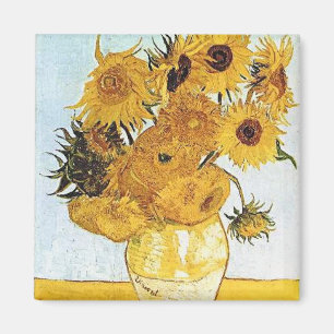 Íman Ímã dos girassóis de Van Gogh