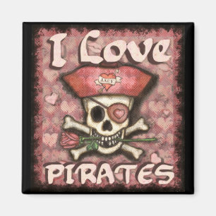 Íman Ímã dos namorados do amante do pirata