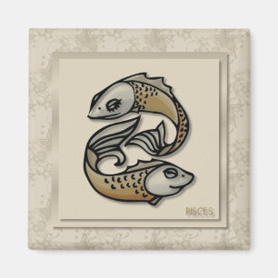Íman Ímã dos peixes do sinal do zodíaco