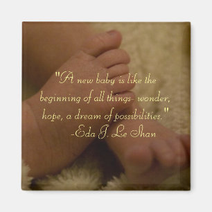 Íman ímã dos pés do bebê