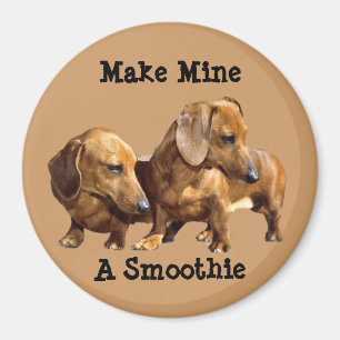 Íman Ímã dos Smoothies do Dachshund