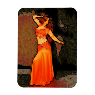 Íman Ímã elegante de Bellydancer