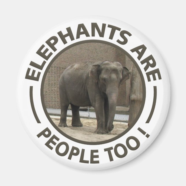 Íman ímã ELEPHANTS (Frente)