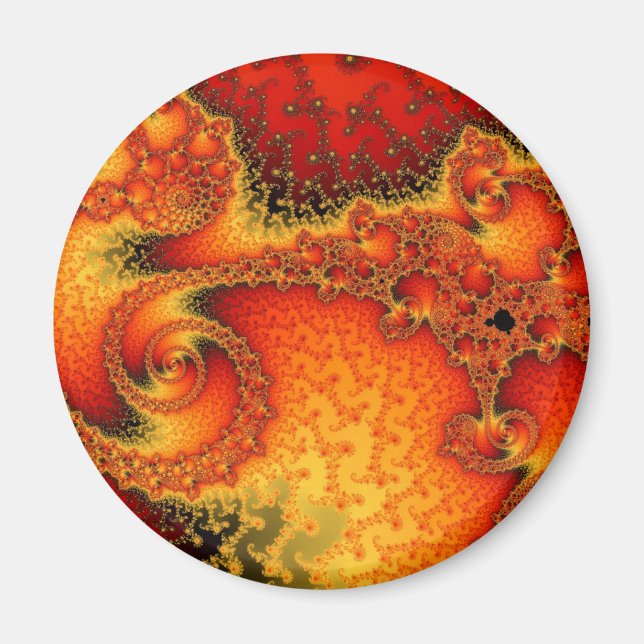 Íman Ímã encarnado de Firepit (Frente)