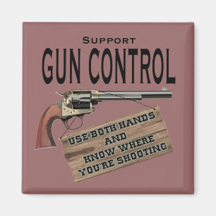 Íman Ímã engraçado #2 do controlo de armas