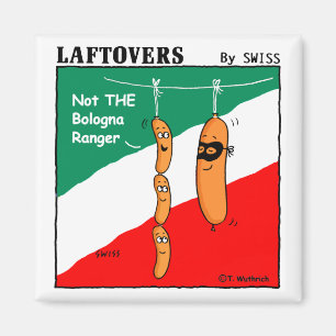 Íman Ímã engraçado da Bolonha do salame para amantes