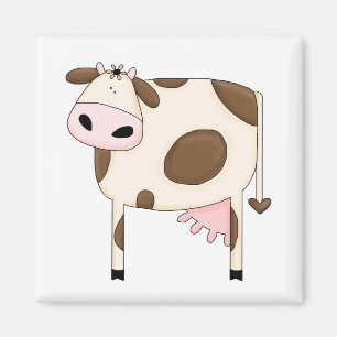 Íman Ímã engraçado da vaca parva do humor do país