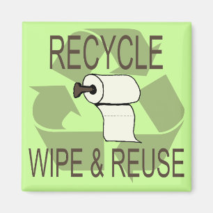 Íman Ímã engraçado do reciclar
