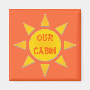 Íman Ímã ensolarado do marcador da porta de Stateroom