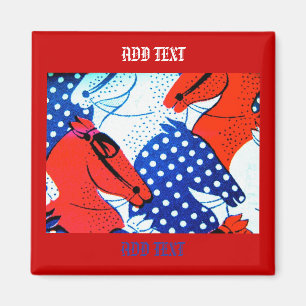 Íman Ímã equestre americano do cavalo