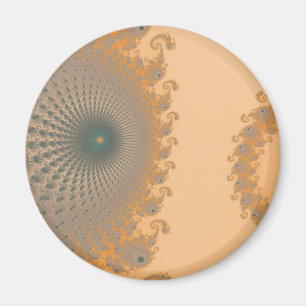 Íman Ímã Espiral Ouro Médio