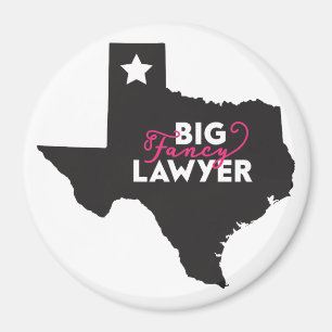 Íman Ímã extravagante grande do advogado de Texas