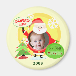 Íman Ímã feito sob encomenda da foto do Natal do