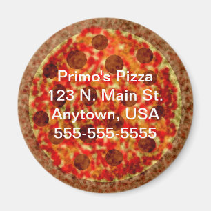 Íman Ímã feito sob encomenda do promocional da pizza 