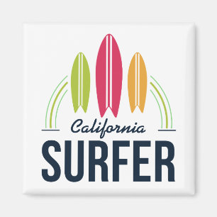 Íman Ímã feito sob encomenda do surfista do lugar