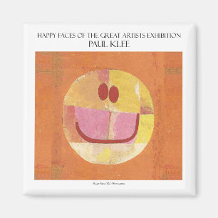 Íman Ímã feliz da cara de Paul Klee