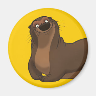 Íman Ímã feliz da lontra