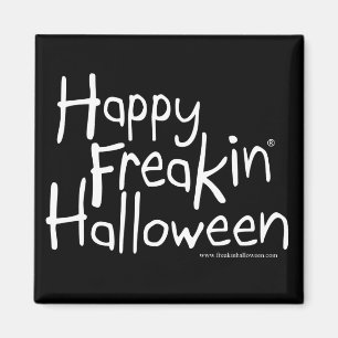 Íman Ímã feliz de Freakin o Dia das Bruxas