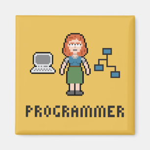 Íman Ímã fêmea do programador do pixel
