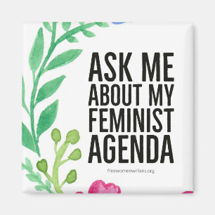 Íman Ímã feminista da agenda