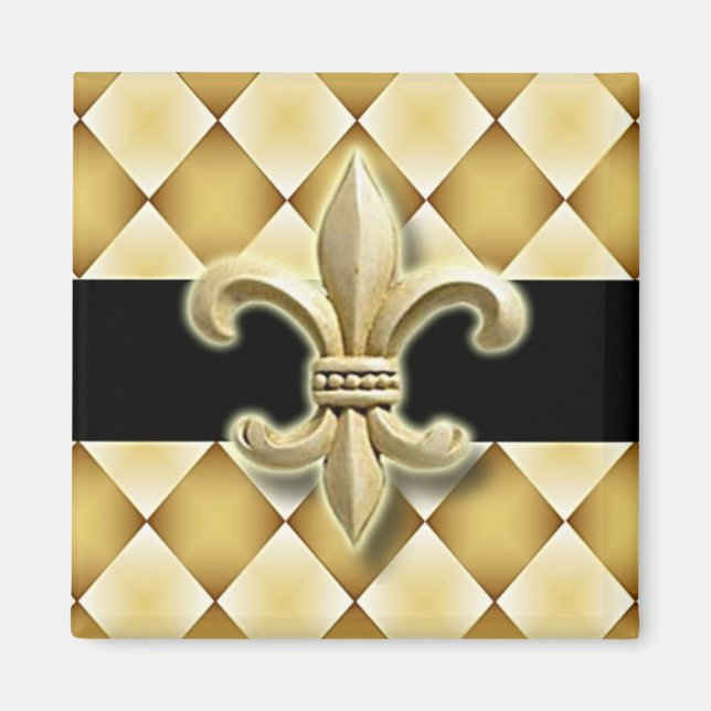Íman ímã Fleur de Lis (Frente)