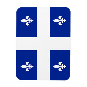 Íman Ímã flexível da foto com a bandeira de Quebeque