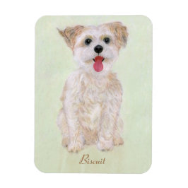 Íman Ímã Flexível de Cachorro Morkie