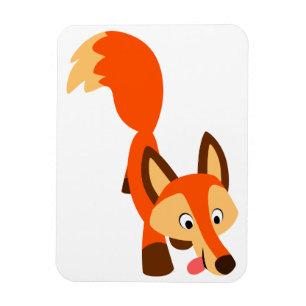 Íman Ímã flexível do Fox dos desenhos animados