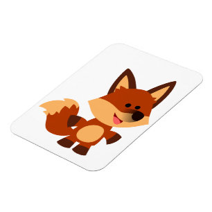 Íman Ímã flexível do Fox dos desenhos animados