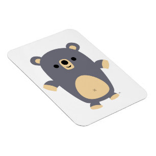Íman Ímã flexível do urso azul grande bonito dos