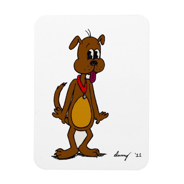 Íman Ímã Flexível Doggy Toon (Vertical)