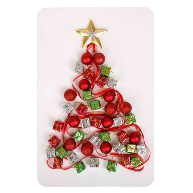 Íman Ímã Flexível Premium de Árvore de Natal (Vertical)