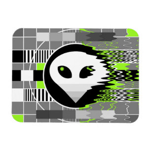 Íman ímã flexível TV alienígena