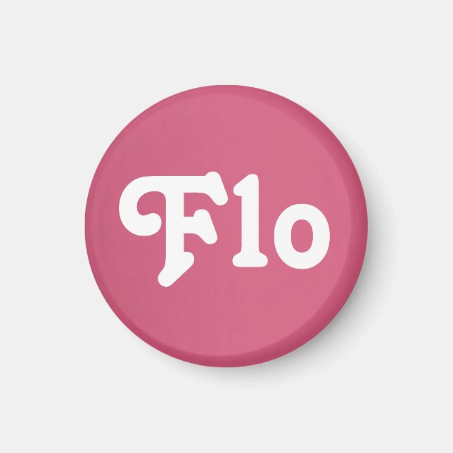 Íman Ímã Flo (Frente)
