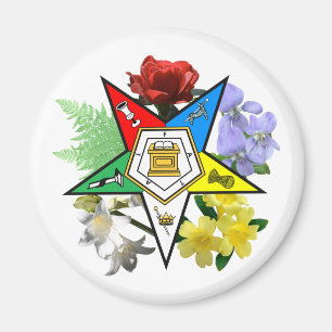 Íman Ímã floral do emblema de OES