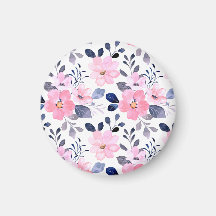 Ímã Floral Estético | Decoração Botânica Minimalis