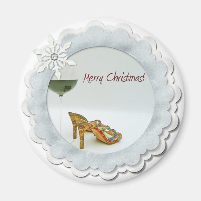 Íman Ímã Fofo de Natal! (Frente)