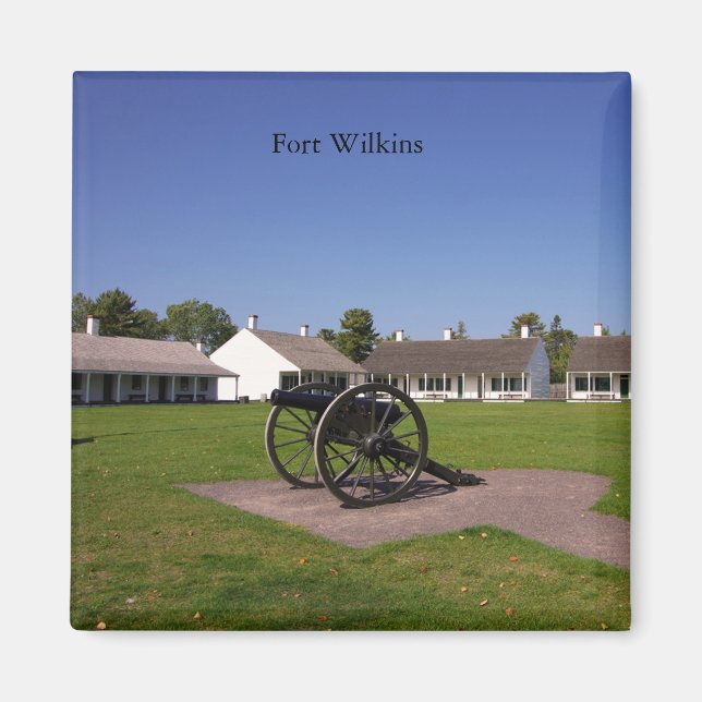 Íman ímã Fort Wilkins (Frente)