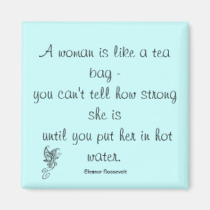 Íman Ímã forte de Roosevelt das citações das mulher