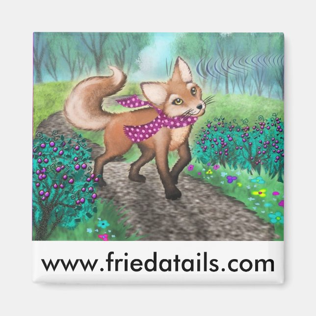 Íman ímã Frieda Tails (Frente)
