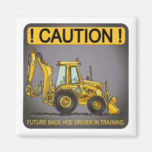 Íman Ímã futuro do motorista do Backhoe