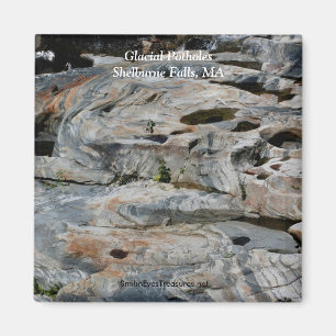 Íman Ímã Glacial das MÃES das quedas de Shelburne do