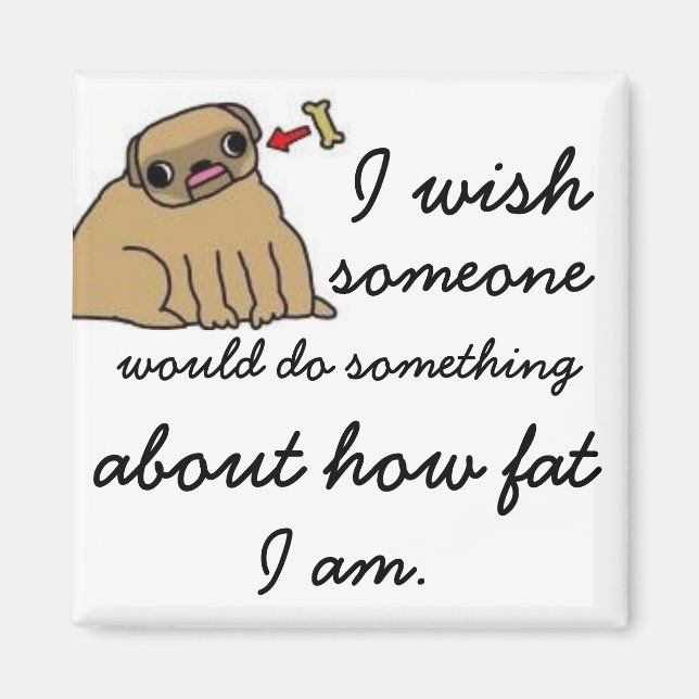 Íman ímã gordo impotente (Frente)