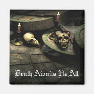 Íman Ímã gótico da arte do domínio das mortes