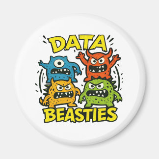 Íman Ímã Growly Data Beasties