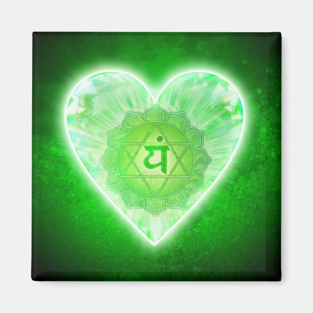 Íman ímã Heart Chakra (Frente)
